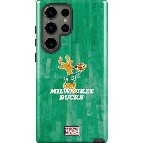 NBA Milwaukee Bucks Hardwood Classics Galaxy S23 Ultra Pro Case