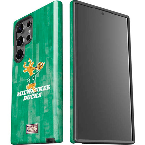 NBA Milwaukee Bucks Hardwood Classics Galaxy S23 Ultra Pro Case