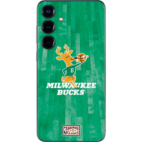 NBA Milwaukee Bucks Hardwood Classics Galaxy S25 Skin