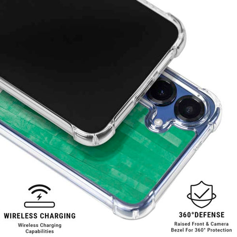 NBA Milwaukee Bucks Hardwood Classics Galaxy S25 Clear Case