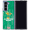 NBA Milwaukee Bucks Hardwood Classics Galaxy Z Fold5 5G Clear Case