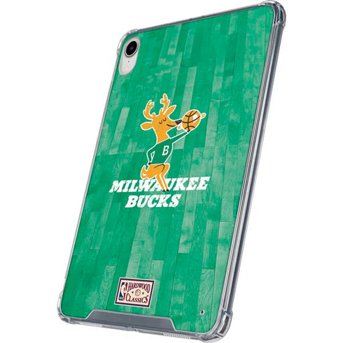 NBA Milwaukee Bucks Hardwood Classics iPad 11th Gen (2025) Clear Case