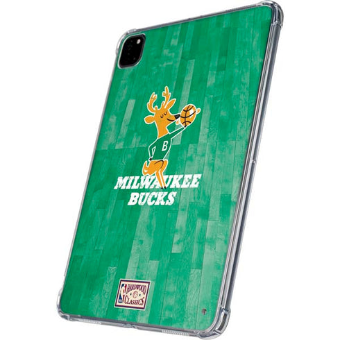NBA Milwaukee Bucks Hardwood Classics iPad Pro 11in (2024) Clear Case