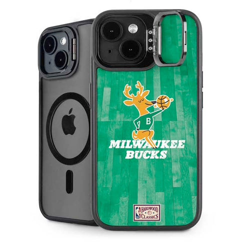 NBA Milwaukee Bucks Hardwood Classics iPhone 14 Kickstand Case