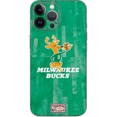 NBA Milwaukee Bucks Hardwood Classics iPhone 15 Pro Max Skin