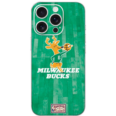 NBA Milwaukee Bucks Hardwood Classics iPhone 16 Pro Skin