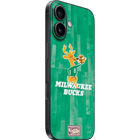 NBA Milwaukee Bucks Hardwood Classics iPhone 16 Skin