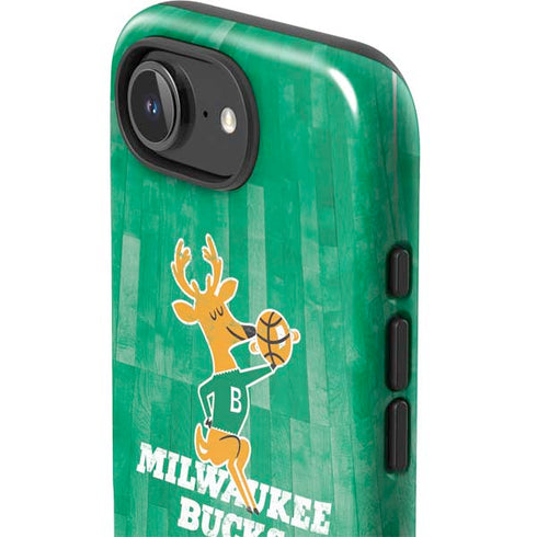 NBA Milwaukee Bucks Hardwood Classics iPhone 16e Impact Case