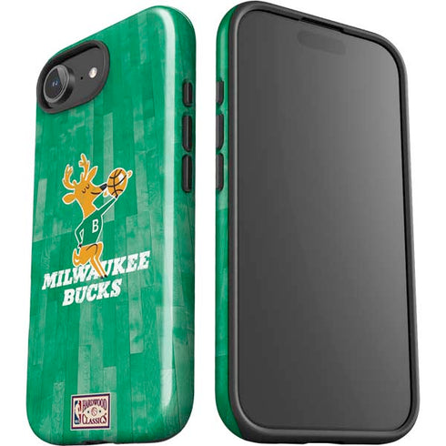 NBA Milwaukee Bucks Hardwood Classics iPhone 16e Impact Case