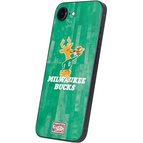 NBA Milwaukee Bucks Hardwood Classics iPhone 16e Skin