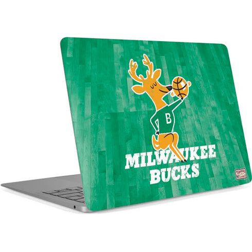 NBA Milwaukee Bucks Hardwood Classics Apple MacBook Air Skin