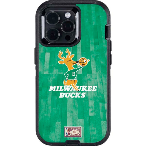 NBA Milwaukee Bucks Hardwood Classics Otterbox Defender iPhone Skin