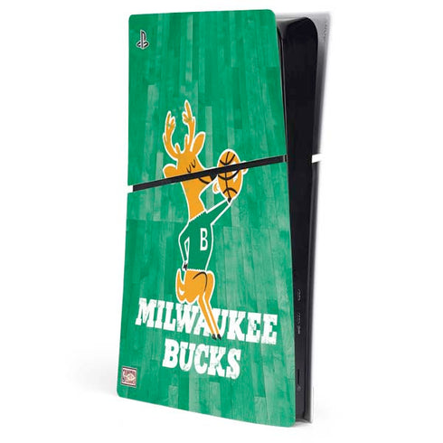 NBA Milwaukee Bucks Hardwood Classics PlayStation PS5 Skins
