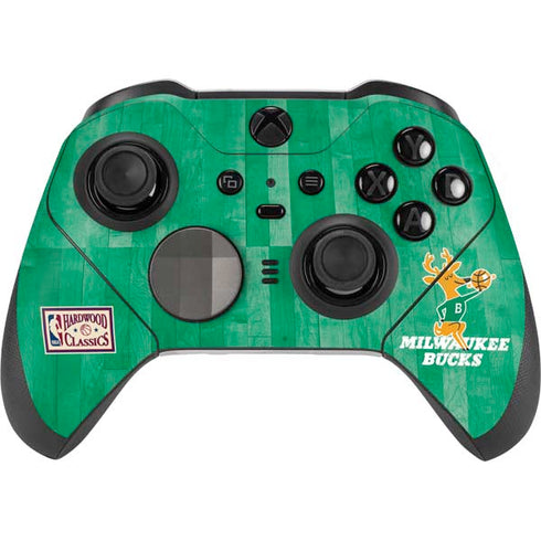 NBA Milwaukee Bucks Hardwood Classics Xbox Elite Wireless Controller Series 2 Skin