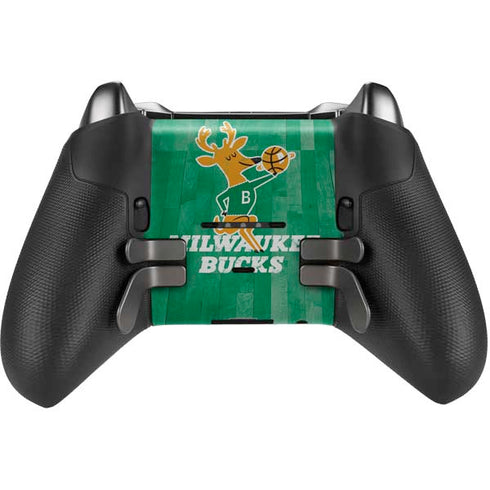 NBA Milwaukee Bucks Hardwood Classics Xbox Elite Wireless Controller Series 2 Skin
