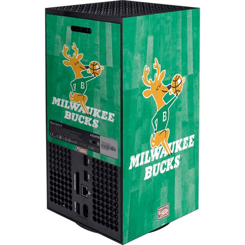 NBA Milwaukee Bucks Hardwood Classics Xbox Series X Bundle Skin