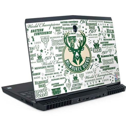 NBA Milwaukee Bucks Historic Blast New Dell Alienware Skin
