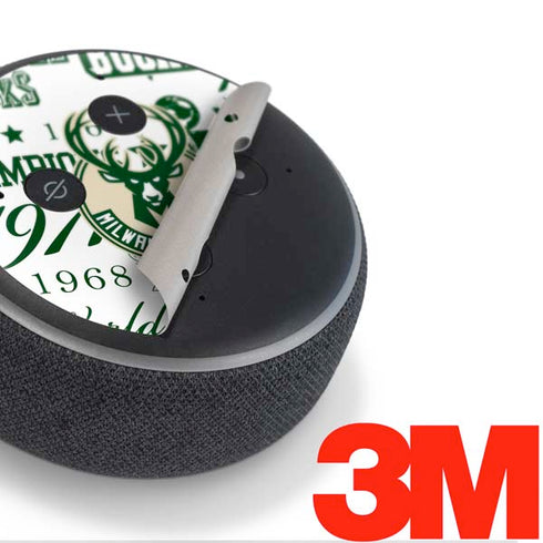 NBA Milwaukee Bucks Historic Blast New Amazon Echo Dot Skin