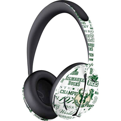 NBA Milwaukee Bucks Historic Blast New Bose Noise Cancelling Headphones 700 Skin
