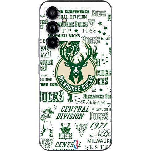 NBA Milwaukee Bucks Historic Blast New Galaxy A54 5G Skin