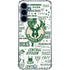 NBA Milwaukee Bucks Historic Blast New Galaxy A55 5G Clear Case