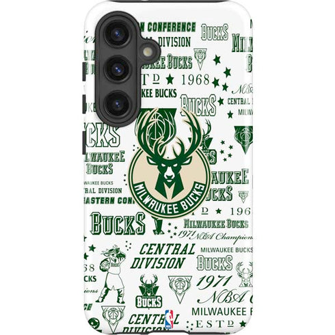 NBA Milwaukee Bucks Historic Blast New Galaxy S25 Impact Case