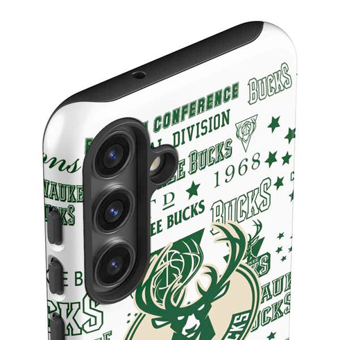 NBA Milwaukee Bucks Historic Blast New Galaxy S25 Impact Case