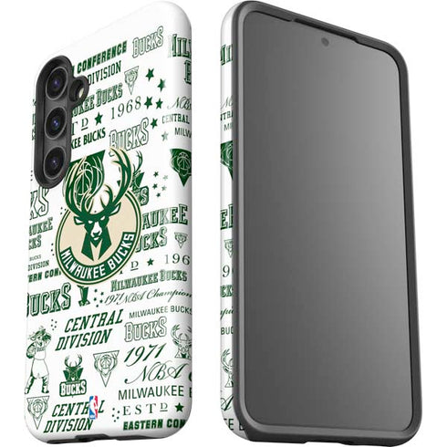 NBA Milwaukee Bucks Historic Blast New Galaxy S25 Impact Case
