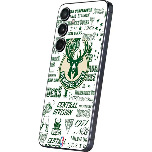 NBA Milwaukee Bucks Historic Blast New Galaxy S25 Plus Skin