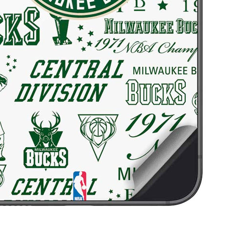 NBA Milwaukee Bucks Historic Blast New Galaxy S25 Skin