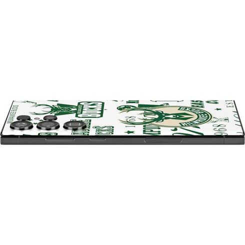 NBA Milwaukee Bucks Historic Blast New Galaxy S25 Ultra Skin
