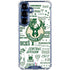 NBA Milwaukee Bucks Historic Blast New Galaxy S25 Plus Clear Case