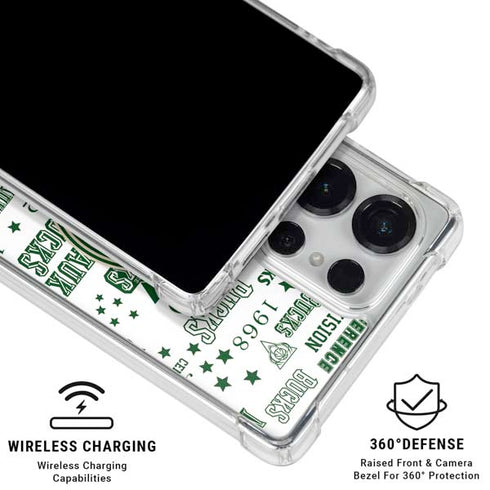 NBA Milwaukee Bucks Historic Blast New Galaxy S25 Ultra Clear Case
