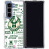 NBA Milwaukee Bucks Historic Blast New Galaxy Z Fold5 5G Clear Case