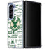 NBA Milwaukee Bucks Historic Blast New Galaxy Z Fold5 5G Clear Case