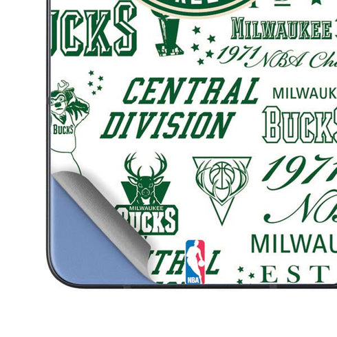 NBA Milwaukee Bucks Historic Blast New Galaxy Z Fold5 5G Skin