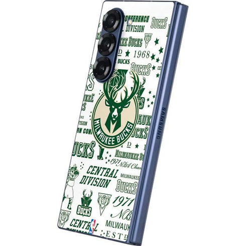 NBA Milwaukee Bucks Historic Blast New Galaxy Z Fold6 Skin