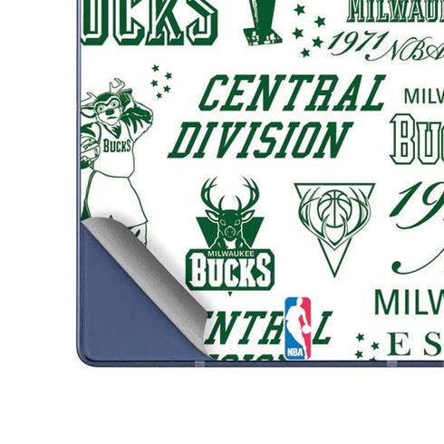 NBA Milwaukee Bucks Historic Blast New Galaxy Z Fold6 Skin