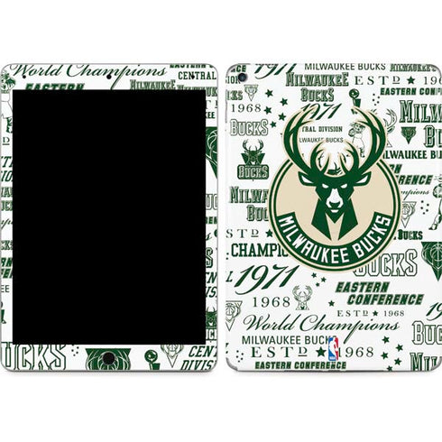 NBA Milwaukee Bucks Historic Blast New iPad Skins