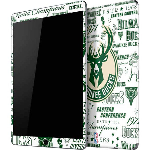 NBA Milwaukee Bucks Historic Blast New iPad Skins