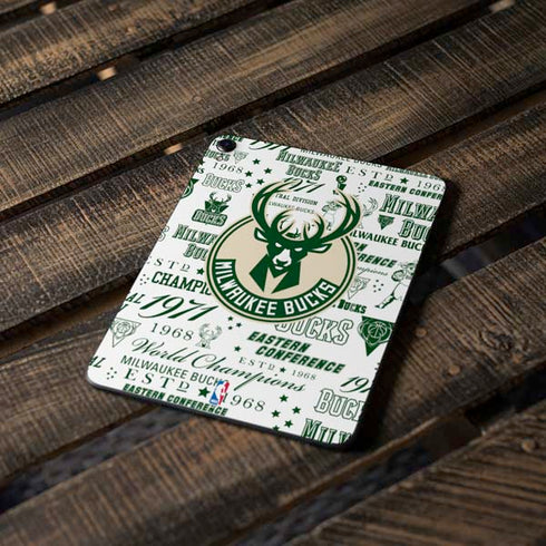 NBA Milwaukee Bucks Historic Blast New Apple iPad Pro Skin