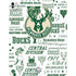 NBA Milwaukee Bucks Historic Blast New iPad Pro 13in M4 (2024) Skin