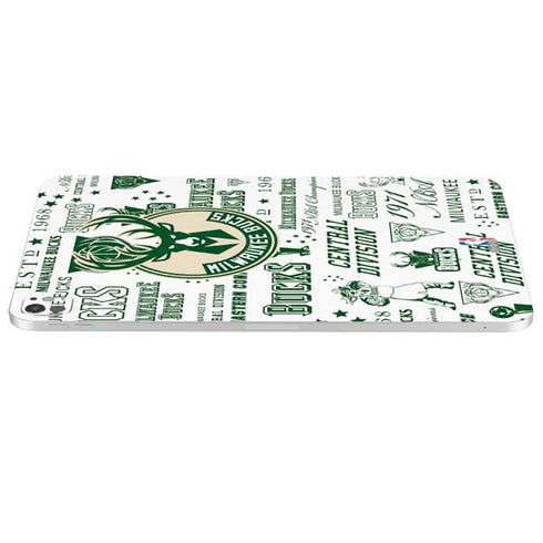 NBA Milwaukee Bucks Historic Blast New iPad Pro 13in M4 (2024) Skin