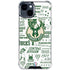 NBA Milwaukee Bucks Historic Blast New iPhone 15 Clear Case