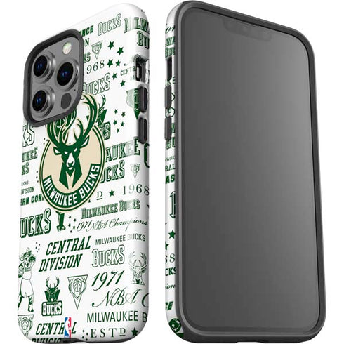 NBA Milwaukee Bucks Historic Blast New iPhone 15 Pro Impact Case