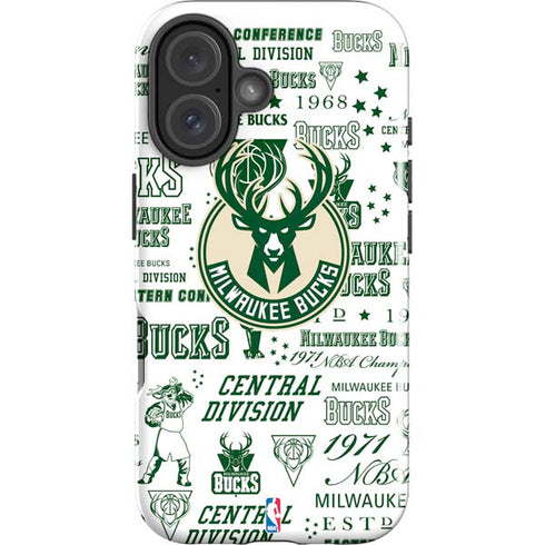 NBA Milwaukee Bucks Historic Blast New iPhone 16 Impact Case