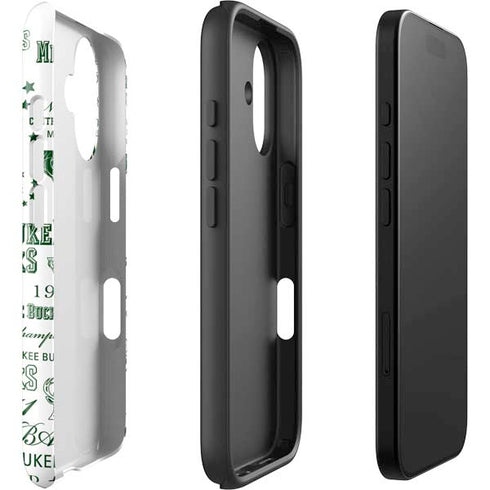 NBA Milwaukee Bucks Historic Blast New iPhone 16 Impact Case