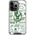 NBA Milwaukee Bucks Historic Blast New iPhone 16 Pro Clear Case