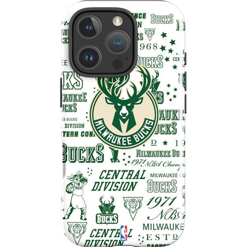 NBA Milwaukee Bucks Historic Blast New iPhone 16 Pro Impact Case
