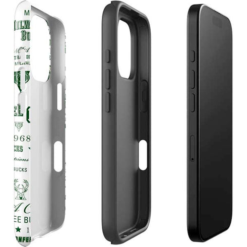 NBA Milwaukee Bucks Historic Blast New iPhone 16 Pro Impact Case
